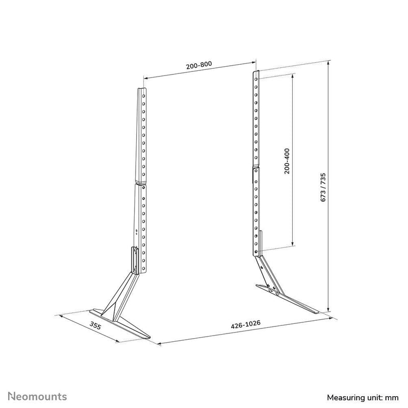 Neomounts TV-Tischständer DS45-430BL19