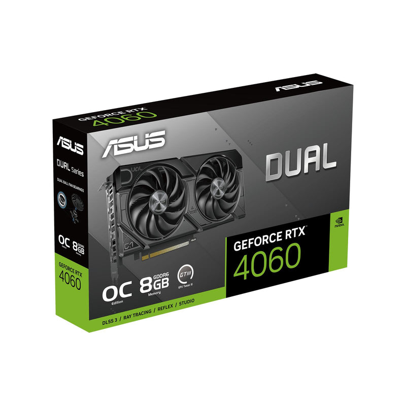 ASUS Dual GeForce RTX 4060 EVO OC Edition 8GB GDDR6 Gaming Grafikkarte
