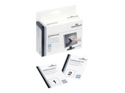 DURABLE 10 einzeln verpackte Feucht- und Trockentücher für die streifenfreie Reinigung von Bildschirmen und Displays.