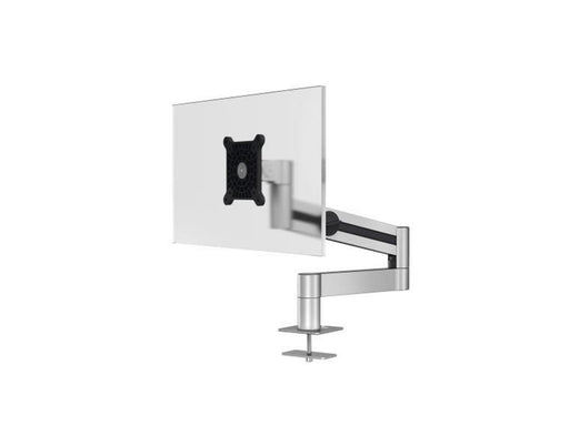 DURABLE Flexibler Monitorarm mit Tischdurchführung. Besonders gleichmäßige Einstellung des Bildschirms durch innenliegende Gasdruckfeder.