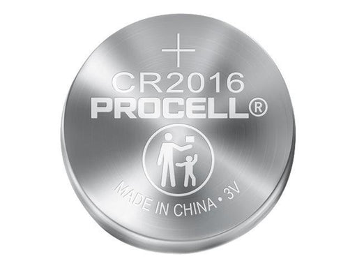 DURACELL PROCELL battery - 5 x CR2016 - Li