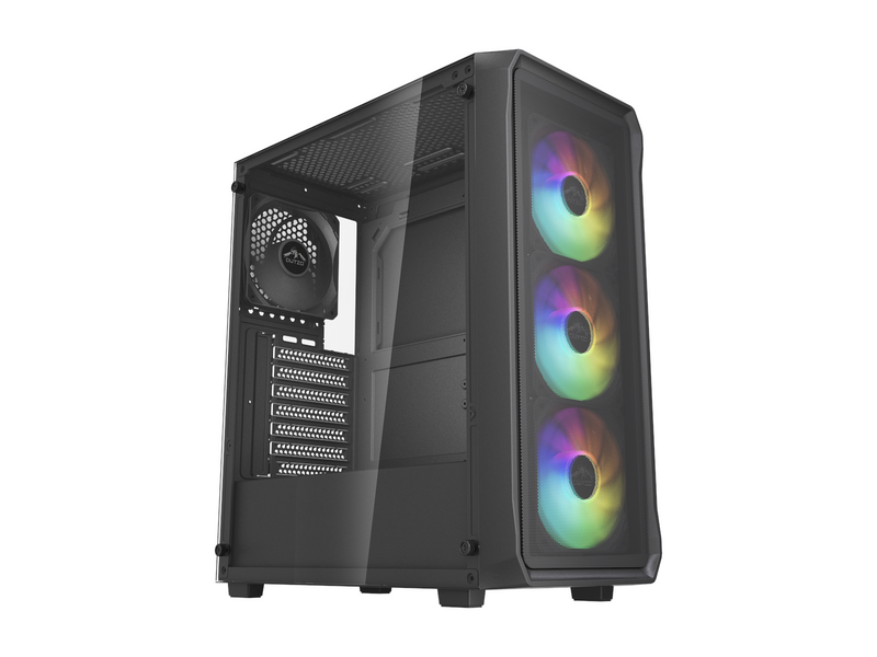 DUTZO C322 Mesh ARGB - Gehäuse - Miditower - Schwarz