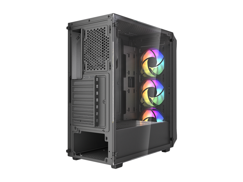 DUTZO C322 Mesh ARGB - Gehäuse - Miditower - Schwarz