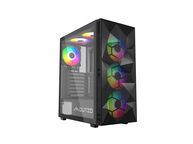 DUTZO C331 PWM ARGB - Gehäuse - Miditower - Schwarz