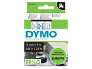 DYMO D1-Etikettenband | blau auf weiß | 9 mm x 7 m