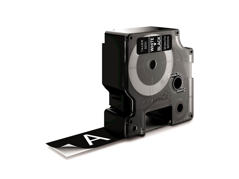 DYMO D1-Etikettenband | weiß auf schwarz | 24 mm x 7 m