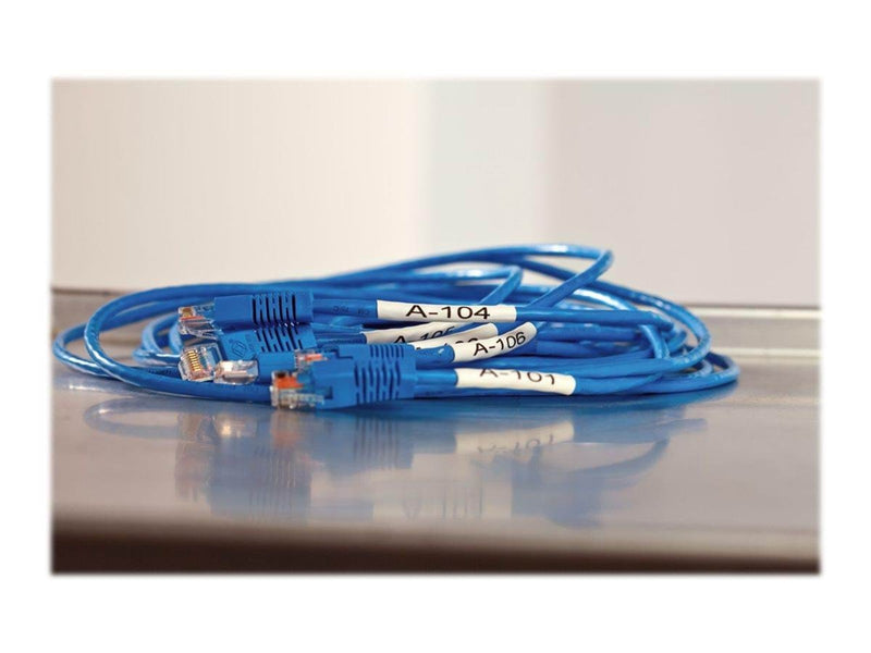 DYMO Dymo XTL Schrumpfschlauch | Endlosband | 12 mm x 2.70 m | schwarz auf weiß