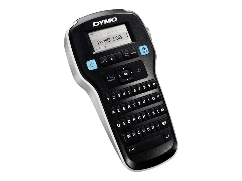 DYMO LabelManager 160 Etikettendrucker-Starterkit | mit 3 Rollen Dymo D1 Label Tape