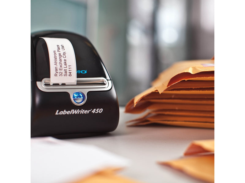 DYMO LabelWriter Adressetiketten | 28 mm x 89 mm | Rolle mit 130 Etiketten | selbstklebend