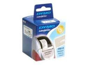 DYMO LabelWriter Adressetiketten | 28 mm x 89 mm | schwarz auf weiß | 2 Rollen mit je 130 leicht ablösbaren Etiketten (260 Etiketten) | selbstklebend