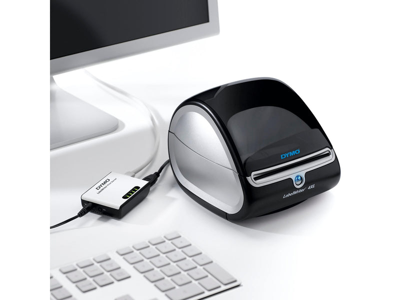 DYMO LabelWriter Druckserver | Drahtloser Netzwerk-Druckserver für LabelWriter-Etikettendrucker (EU-Stecker)