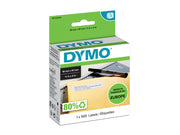 DYMO LabelWriter Mehrzwecketiketten/-Rücksendeetiketten | 19 mm x 51 mm | Rolle mit 500 leicht ablösbare Etiketten | selbstklebend
