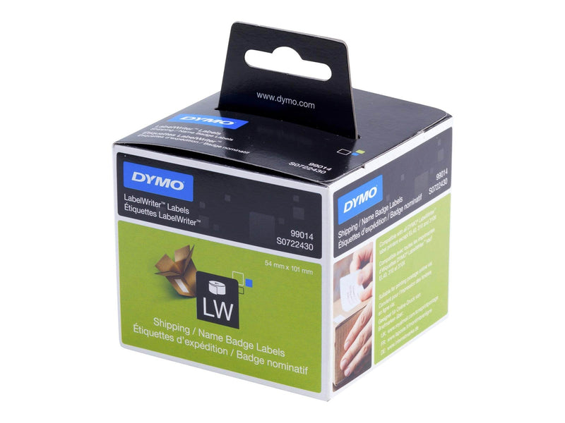 DYMO LabelWriter Versandetiketten/-Namensschilder (Groß) | 54 mm x 101 mm | Rolle mit 220 leicht ablösbaren Etiketten | selbstklebend