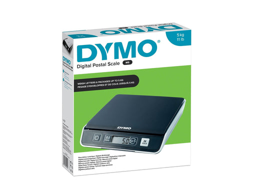 DYMO M5 Paketwaage | bis zu 5 kg | USB Briefwaage mit LCD-Bildschirm | 20 cm x 20 cm