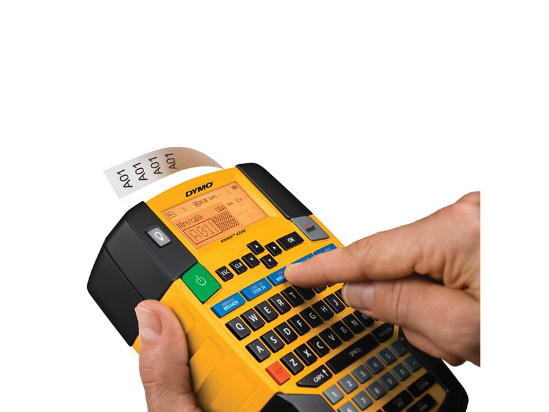 DYMO Rhino 4200 Kit für den industriellen Etikettendrucker