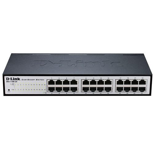 D-Link DGS-1100-24V2/E 24-Port Layer2 Smart Gigabit Switch