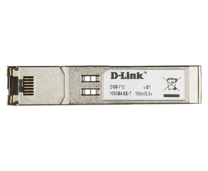 D-Link DGS-712, 1000Base-T SFP Transceiver