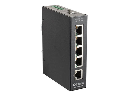 D-Link DIS-100E-5W, 5-Port Unmanaged Layer2 Fast Ethernet Industrial Switch