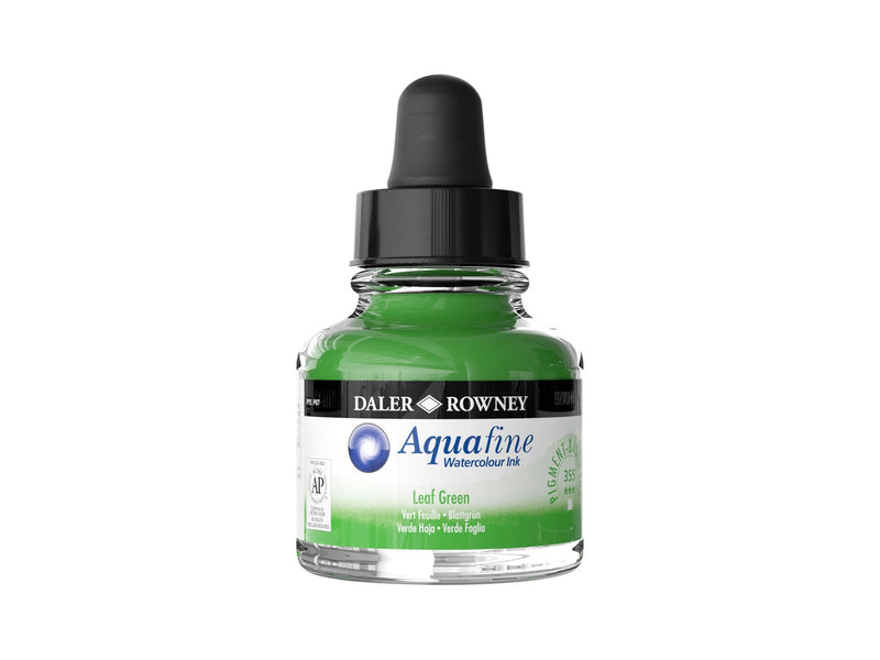 Daler-Rowney Aquafine 29.5 ml Ink Leaf Green