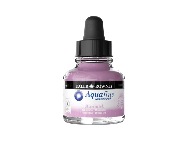 Daler-Rowney Aquafine 29.5 ml Ink Ultramarine Pink