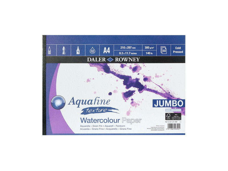 Daler-Rowney Aquafine CP 50 Sheets 300G A4