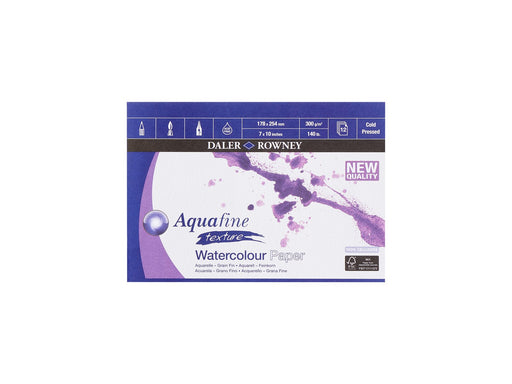 Daler-Rowney Aquafine CP Pad 12 Sheets 300G 10x7"