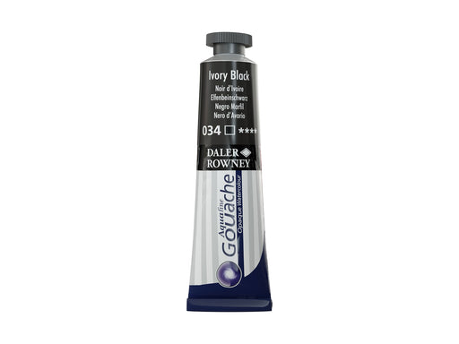 Daler-Rowney Aquafine Gouache 15ml Ivory Black