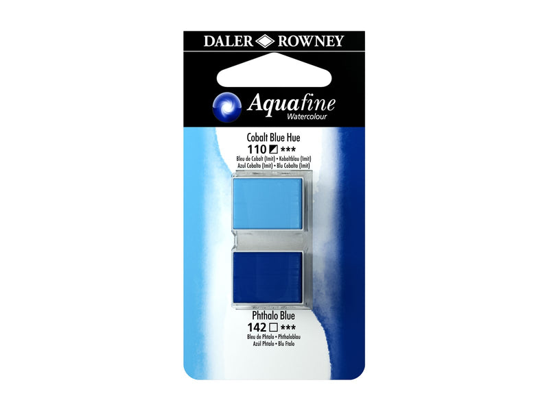 Daler-Rowney Aquafine HP Cobalt Blue Hue/Phthalo Blue
