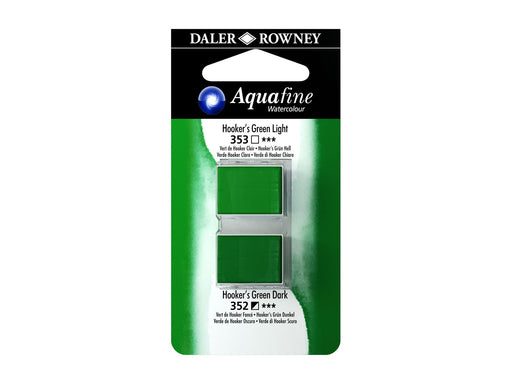 Daler-Rowney Aquafine HP Hookers Green Light/Hookers Green Dark