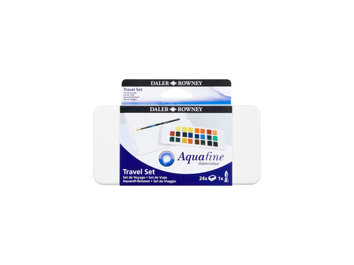 Daler-Rowney Aquafine Watercolour Travel Set 24 col