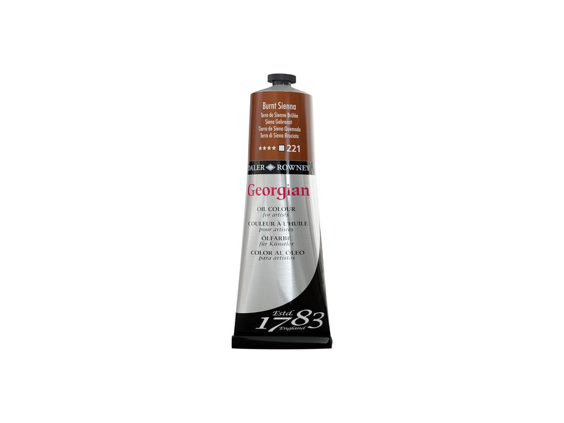 Daler-Rowney Georgian Oil 225 ml Burnt Sienna