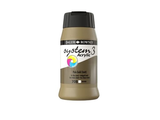 Daler-Rowney System3 500 ml Pale Gold Hue
