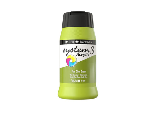 Daler-Rowney System3 500 ml Pale Olive Green