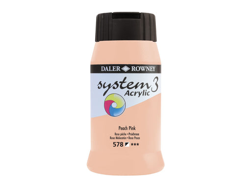 Daler-Rowney System3 500 ml Peach Pink