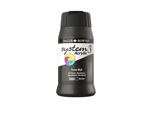 Daler-Rowney System3 500 ml Process Black