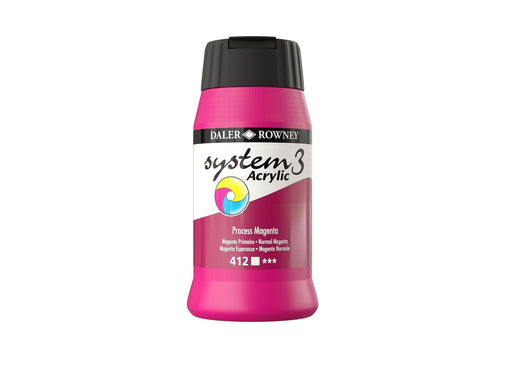 Daler-Rowney System3 500 ml Process Magenta