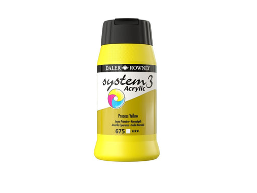 Daler-Rowney System3 500 ml Process Yellow