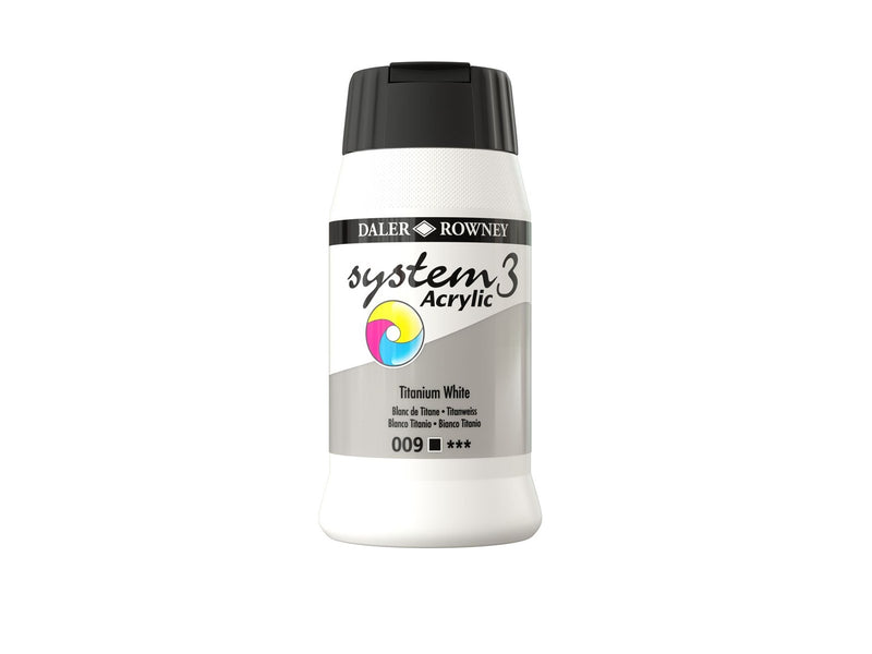 Daler-Rowney System3 500 ml Titanium White