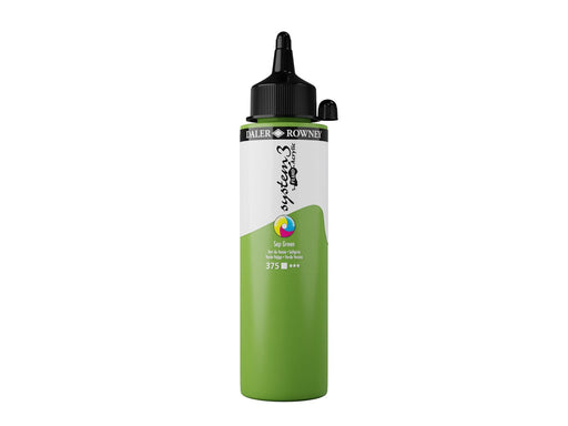 Daler-Rowney System3 Fluid Acrylic 250 ml Sap Green