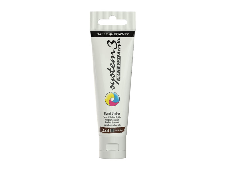 Daler-Rowney System3 Heavy Body 59 ml Burnt Umber