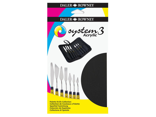 Daler-Rowney System3 Palette Knives Set 7-Pack