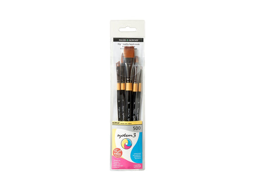 Daler-Rowney System3 Wallet Brush 500 5 pcs