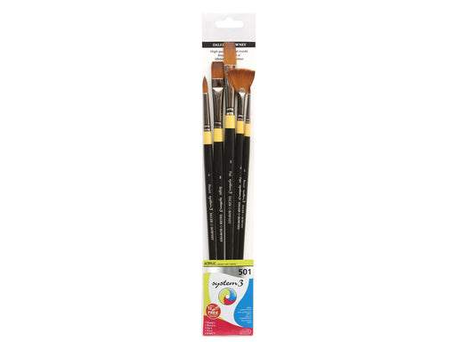 Daler-Rowney System3 Wallet Brush 501 5 pcs