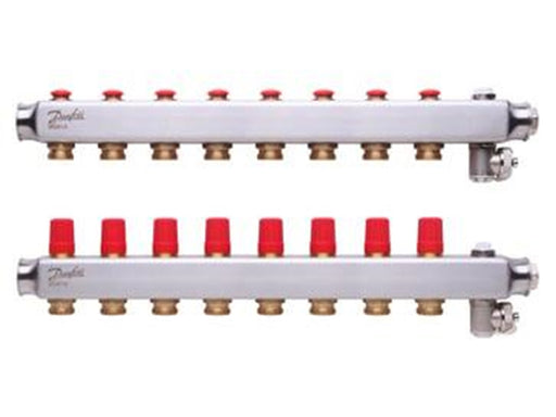 Danfoss floor heating manifold 8+8 SSM