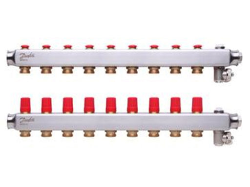 Danfoss floor heating manifold 9+9 SSM
