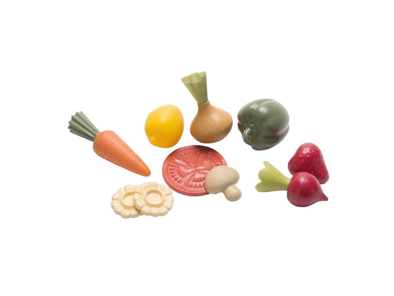 Dantoy Green Gadren Fruit and vegetables 10 pcs