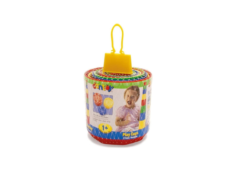 Dantoy Play cups in net 9 pcs