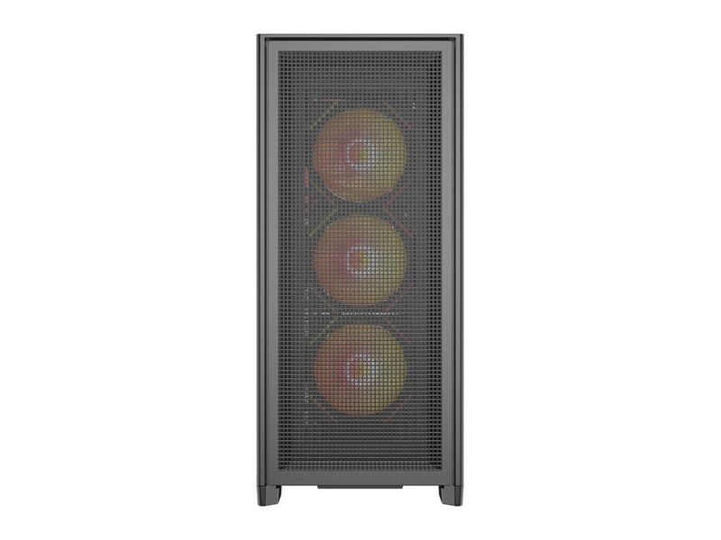 Darkflash AIRNOVA Computer Case with 3 Fans - Gehäuse - Schwarz