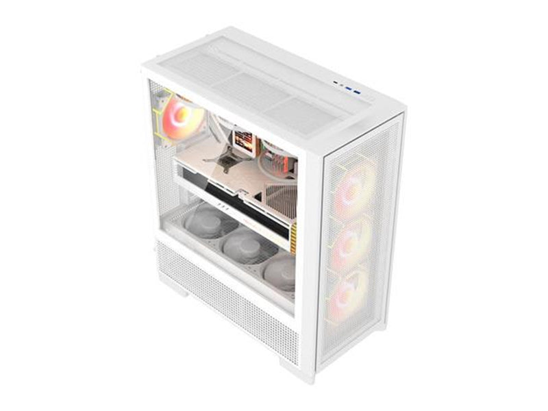 Darkflash AIRNOVA Computer Case with 3 Fans - Gehäuse - Weiß