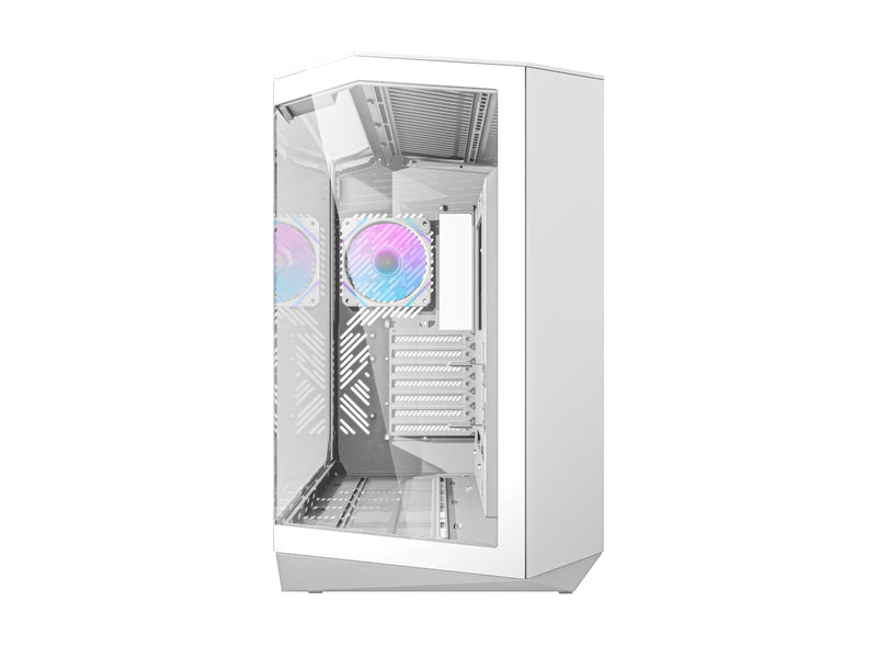 Darkflash Computer Case DY470 4 fans (white) - Gehäuse - Miditower